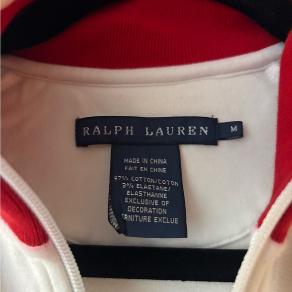 Rare Ralph Lauren retro track jacket women’s size M - Picture 4 of 7